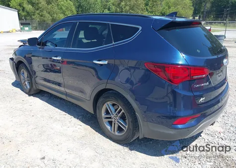 2017 Hyundai Santa Fe Sport 2.4L from USA, damaged, VIN 5XYZU3LB6HG422242